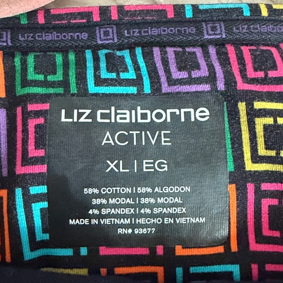 New Liz Claiborne multicolored tee - Picture 4 of 4
